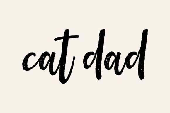 Cat Dad SVG PNG T-Shirt Sublimation