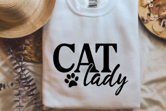 Cat Lady SVG T-Shirt Design Review